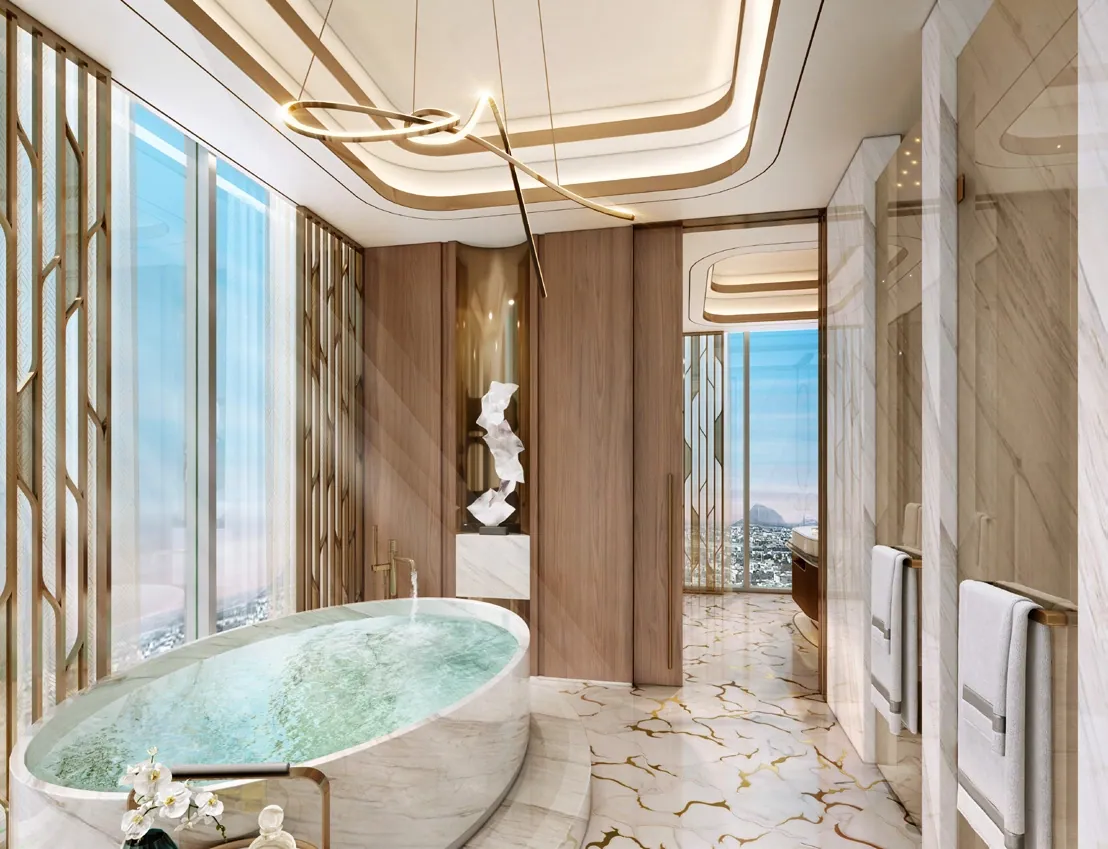 Fairmont interior in Jumeirah, Dubai