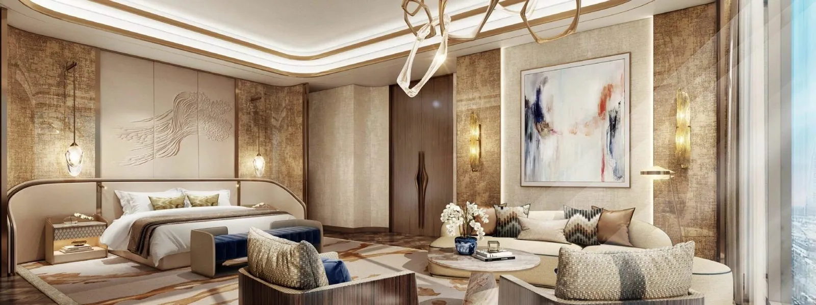 Fairmont interior in Jumeirah, Dubai