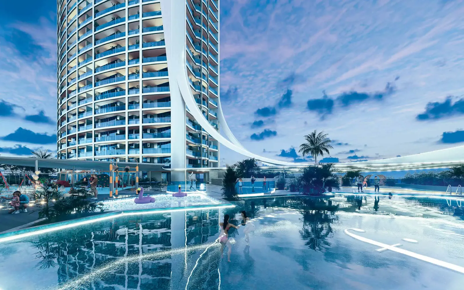 Fashionz amenities in Jumeirah Village Triangle, Dubai
