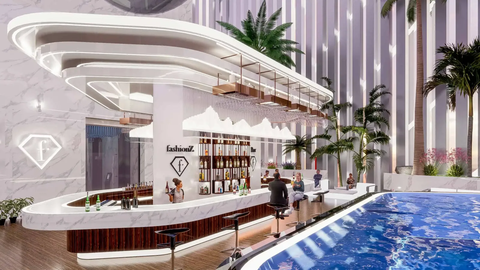 Fashionz amenities in Jumeirah Village Triangle, Dubai