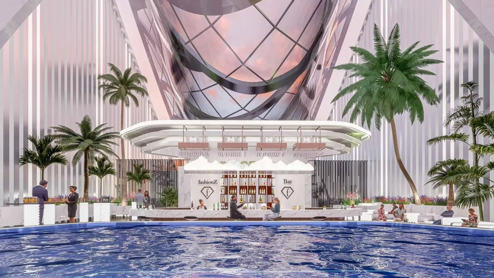 Fashionz amenities in Jumeirah Village Triangle, Dubai