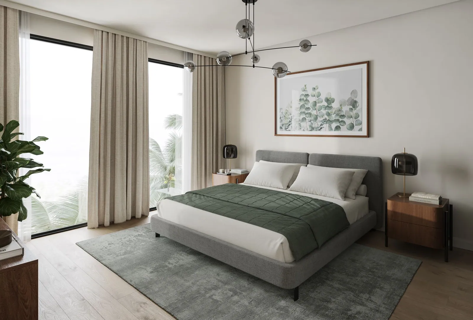 Holland Gardens interior in Dubailand, Dubai