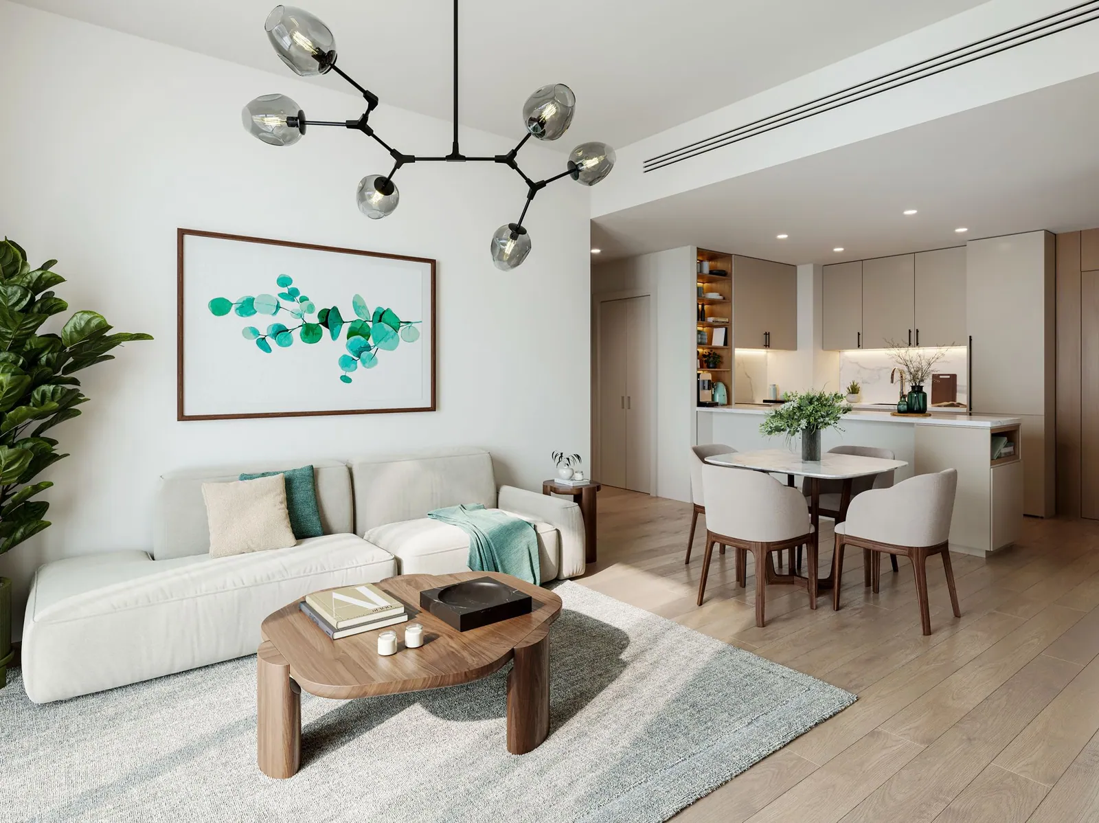 Holland Gardens interior in Dubailand, Dubai