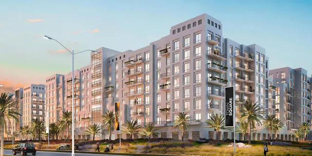 Holland Gardens residential complex in Dubailand, Dubai