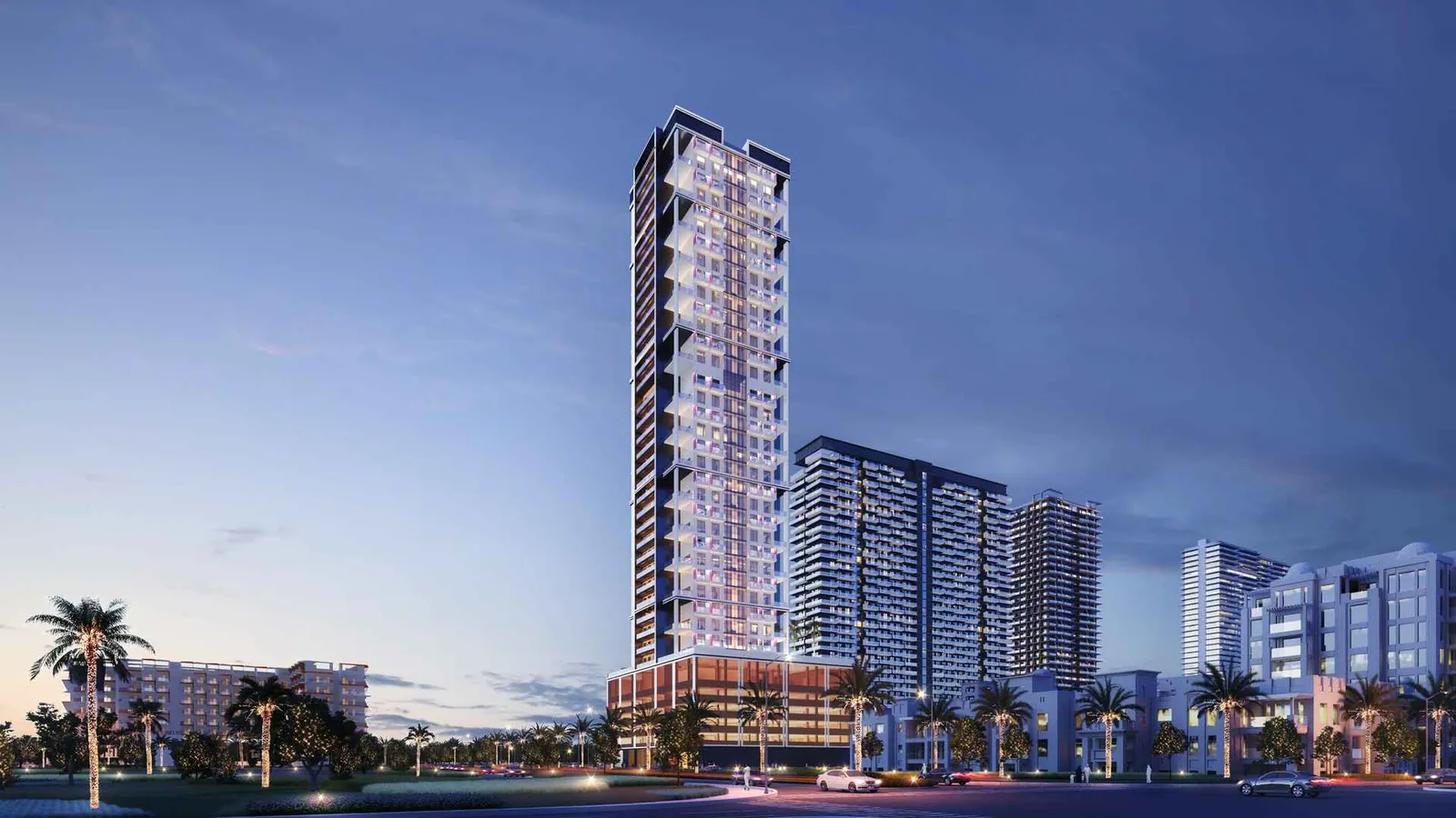 House residential complex in Jumeirah Village Circle, Dubai