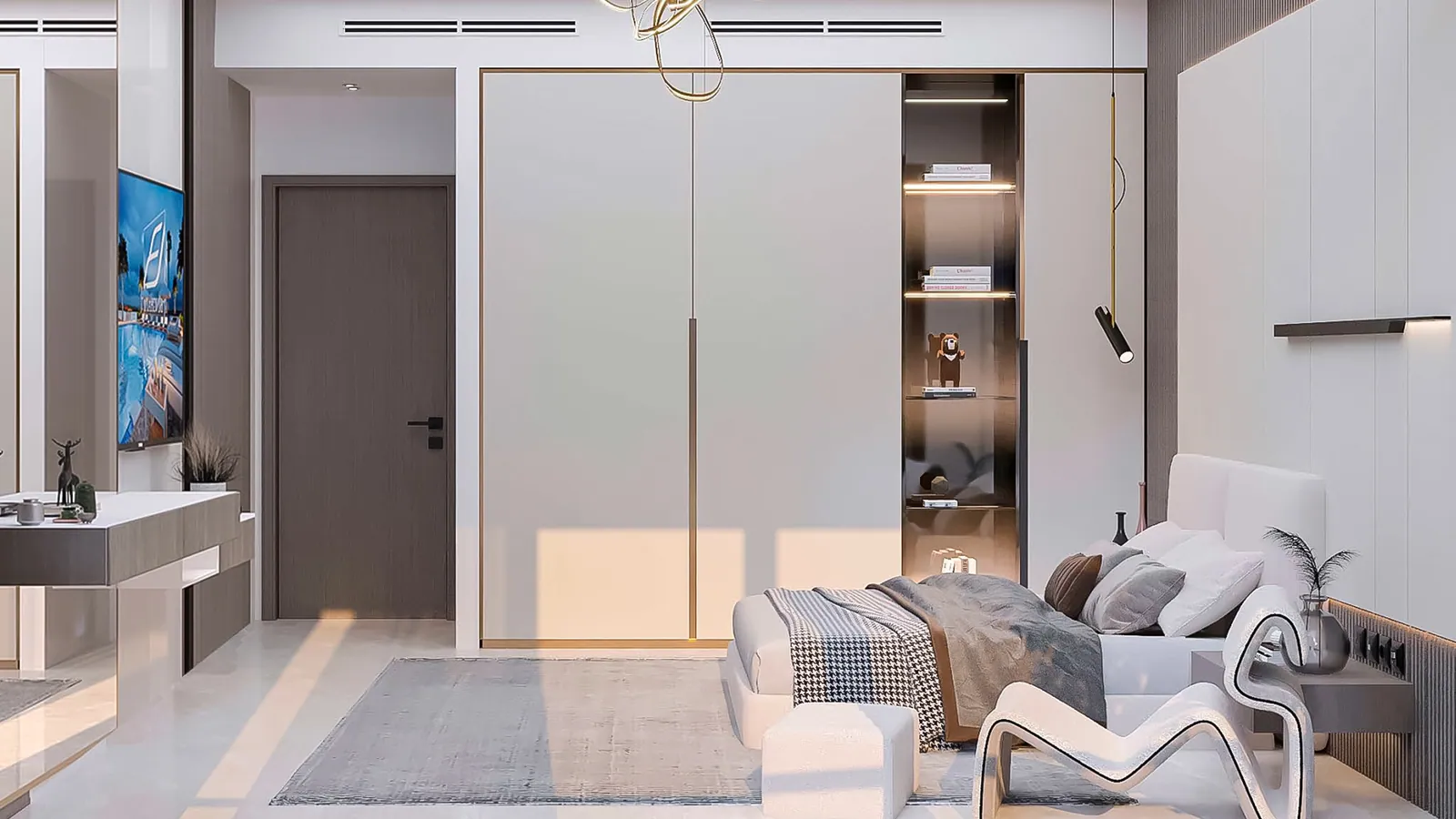 House interior in Jumeirah Village Circle, Dubai