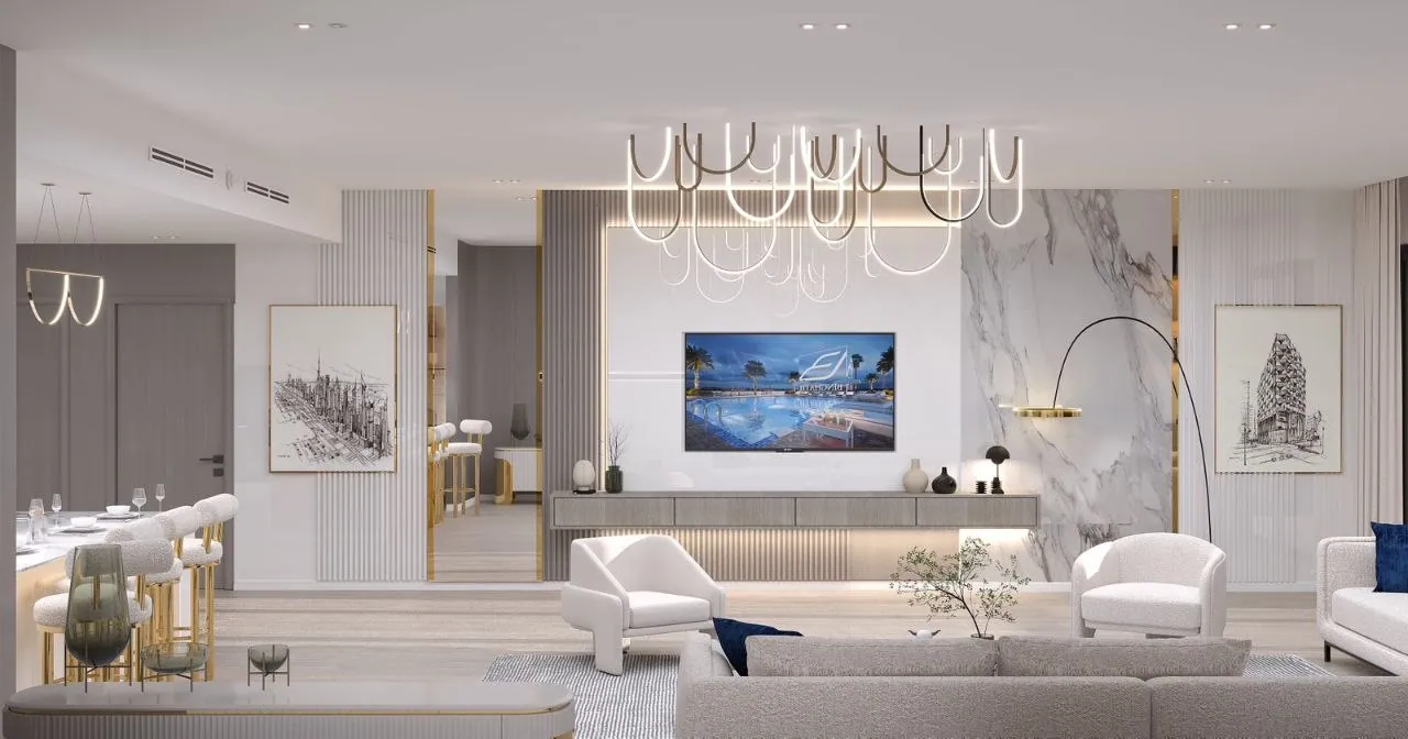 House interior in Jumeirah Village Circle, Dubai
