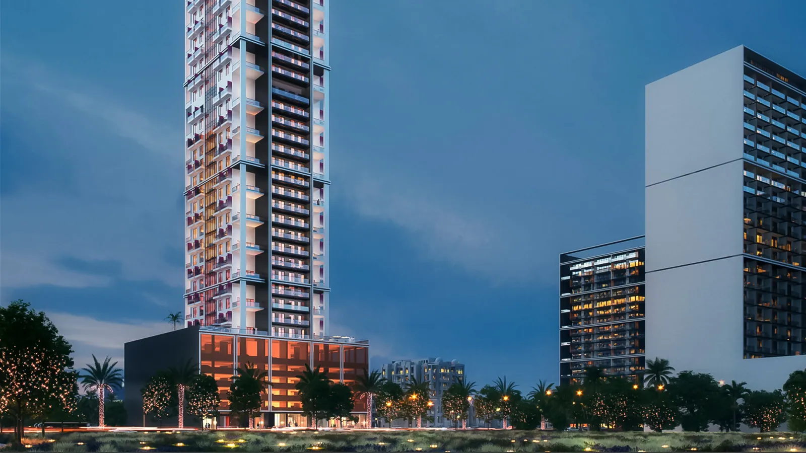 House residential complex in Jumeirah Village Circle, Dubai