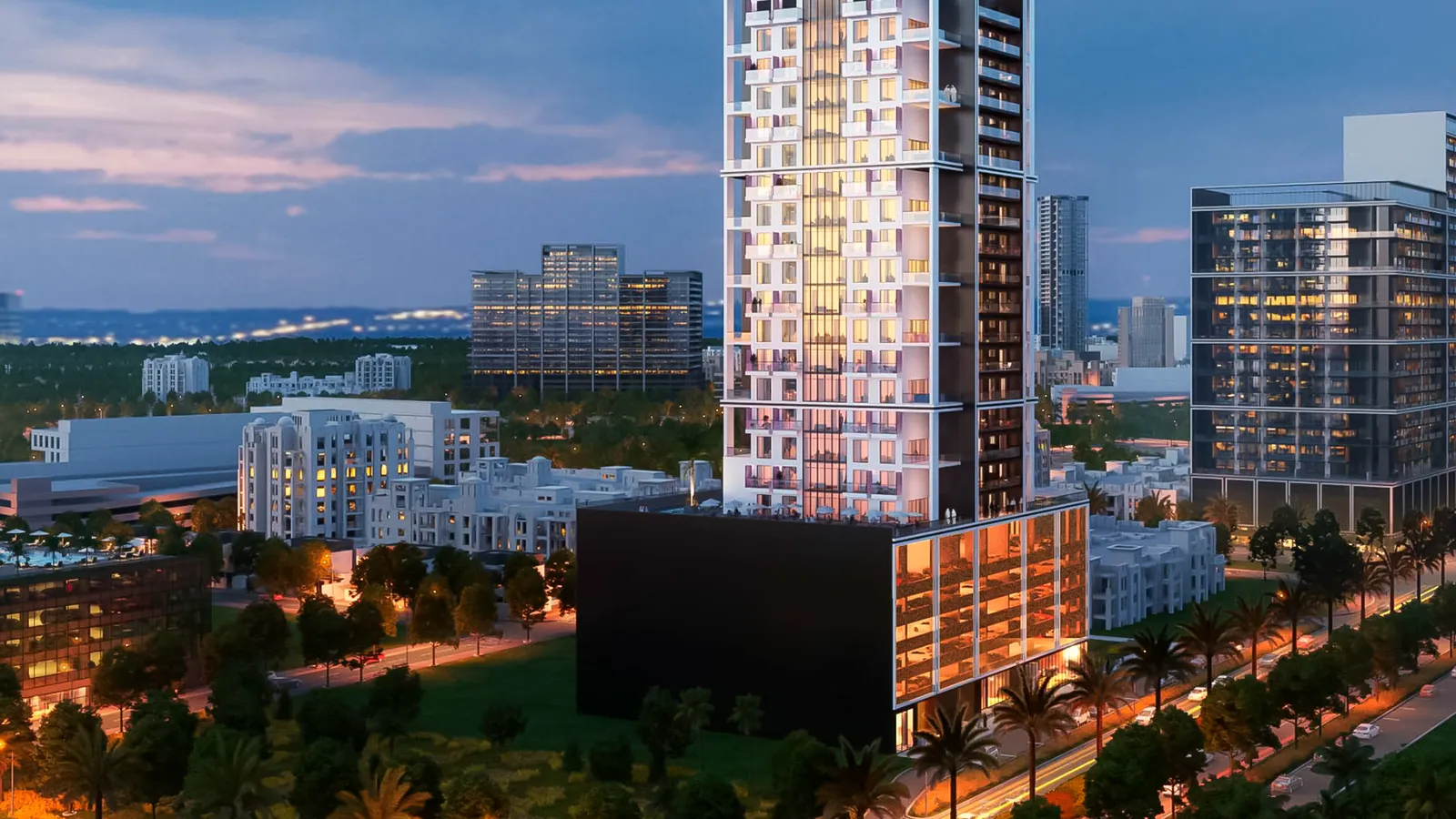 House residential complex in Jumeirah Village Circle, Dubai