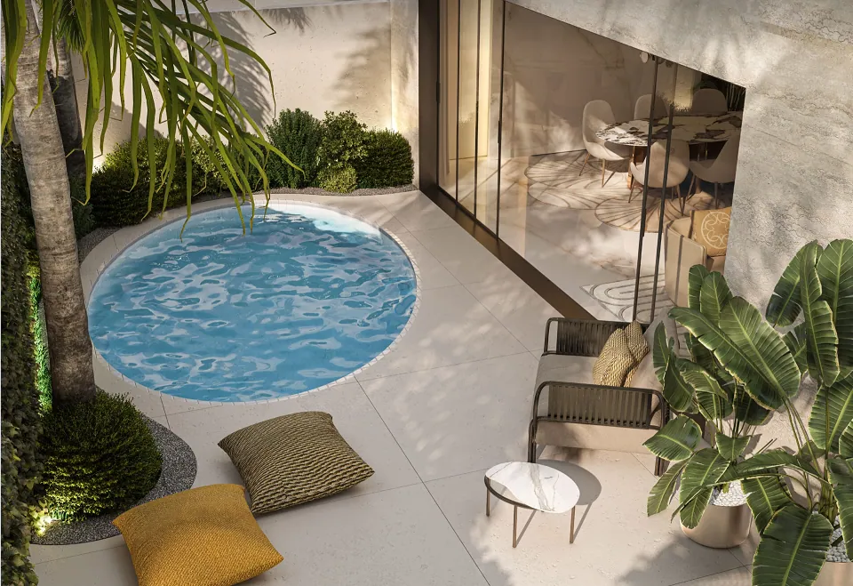 Jasmine Lane residential complex in Dubailand, Dubai
