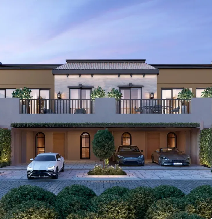 Jasmine Lane residential complex in Dubailand, Dubai