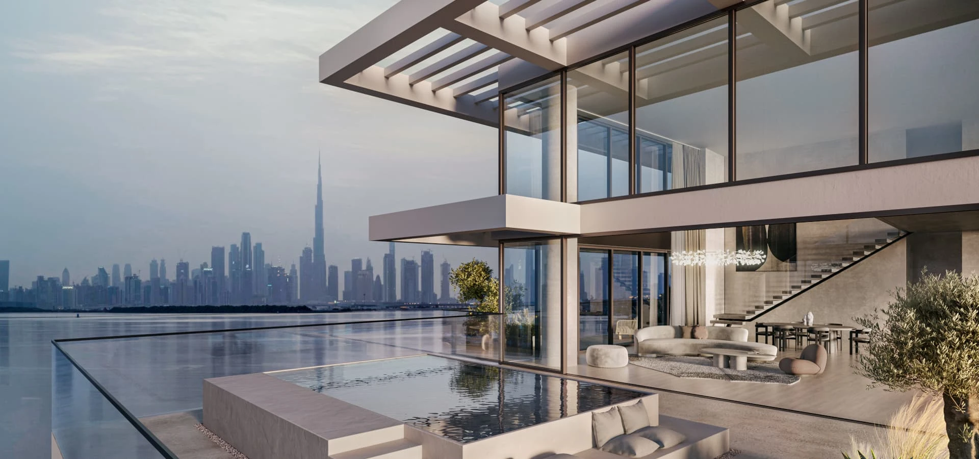 Kempinski Residences The Creek residential complex in Al Kifaf, Dubai