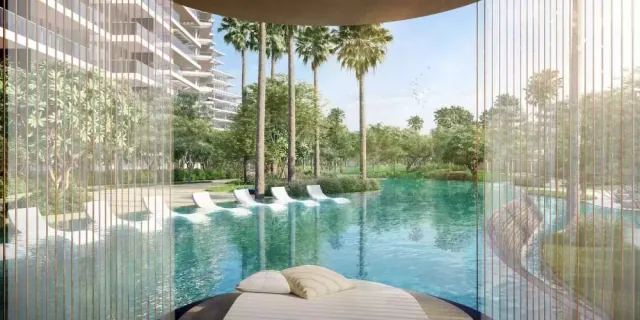 Kempinski Residences The Creek residential complex in Al Kifaf, Dubai
