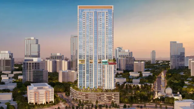 Kyoto residential complex in Arjan, Dubai