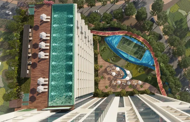 Kyoto residential complex in Arjan, Dubai