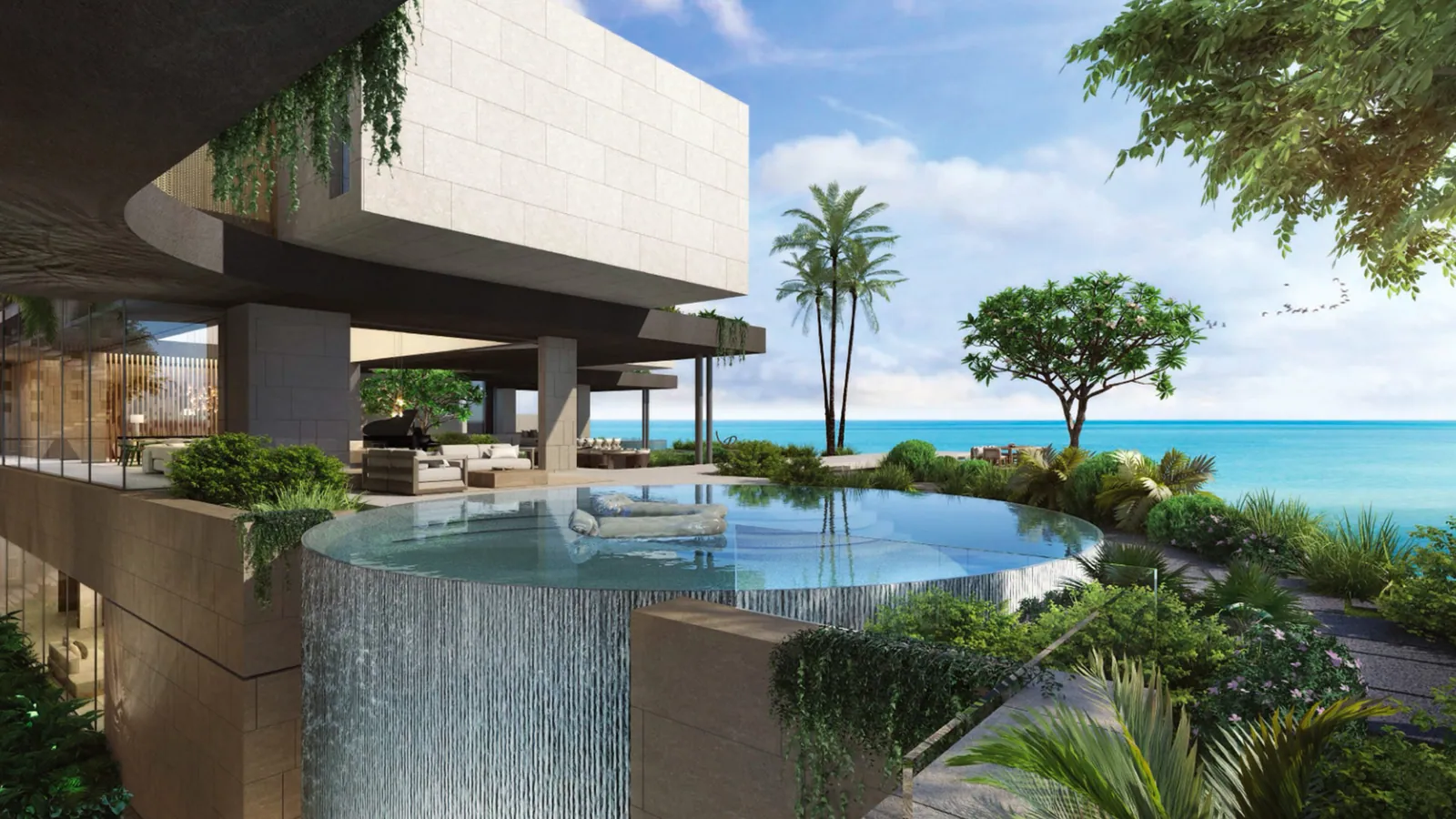 Lanai Island amenities in Tilal Al Ghaf, Dubai