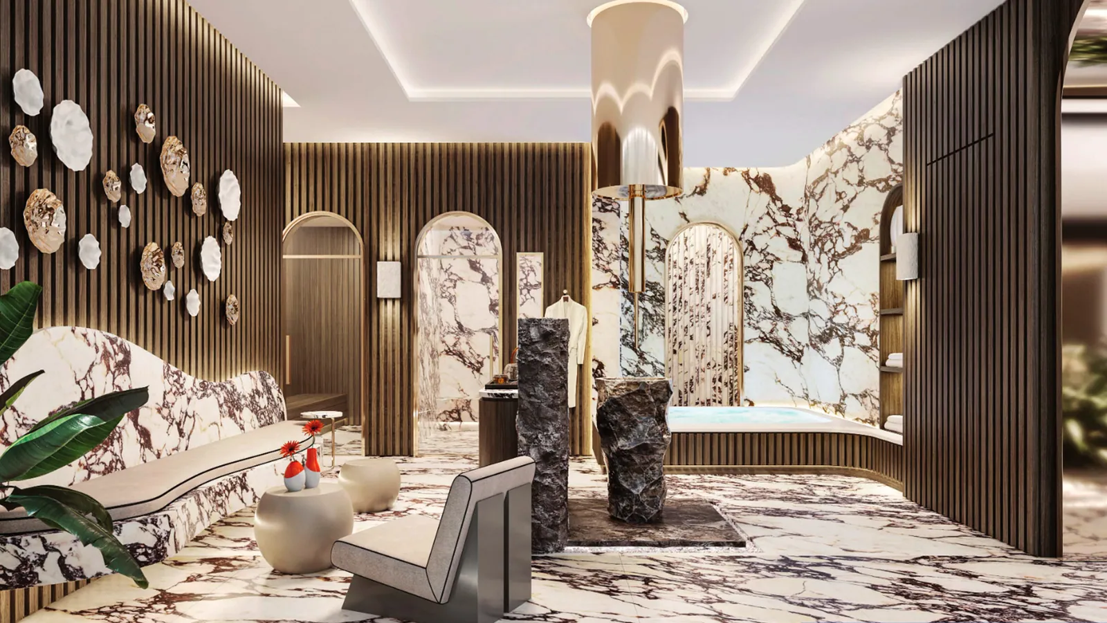 Lanai Island interior in Tilal Al Ghaf, Dubai