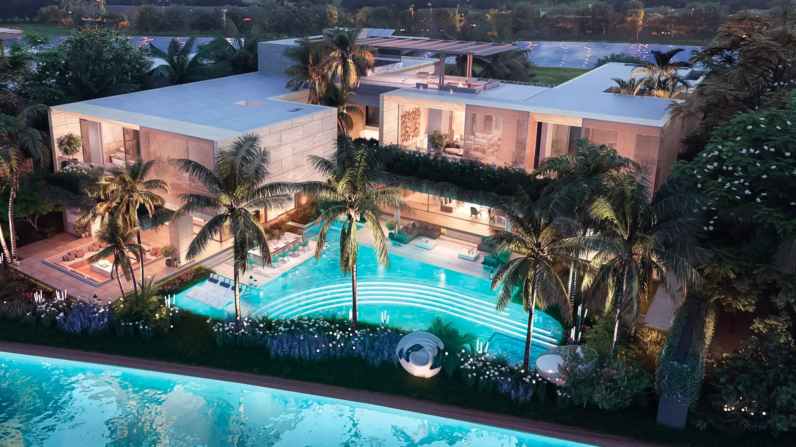 Lanai Island amenities in Tilal Al Ghaf, Dubai