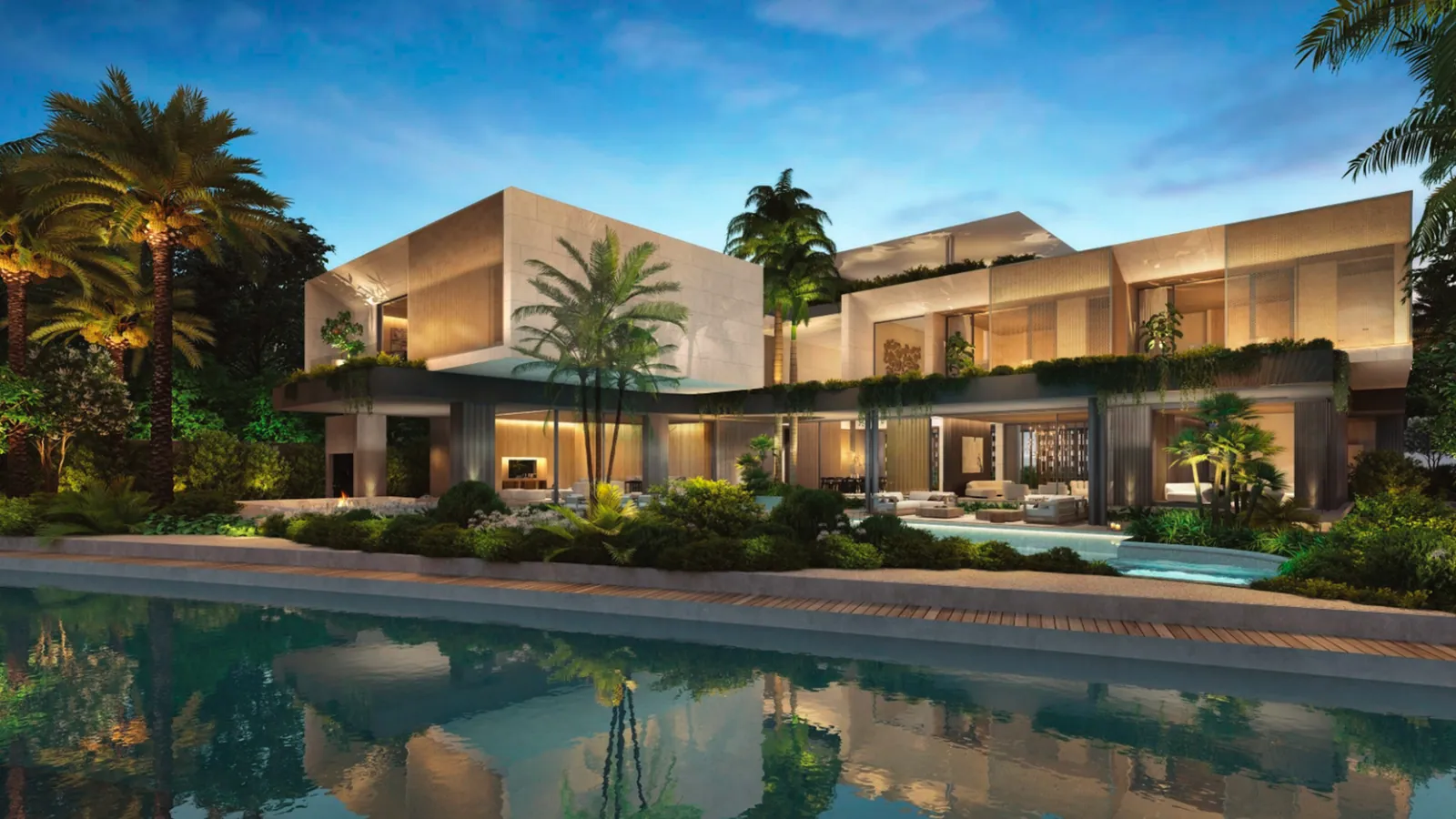 Lanai Island amenities in Tilal Al Ghaf, Dubai