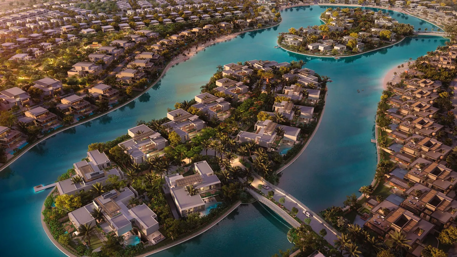Lanai Island residential complex in Tilal Al Ghaf, Dubai