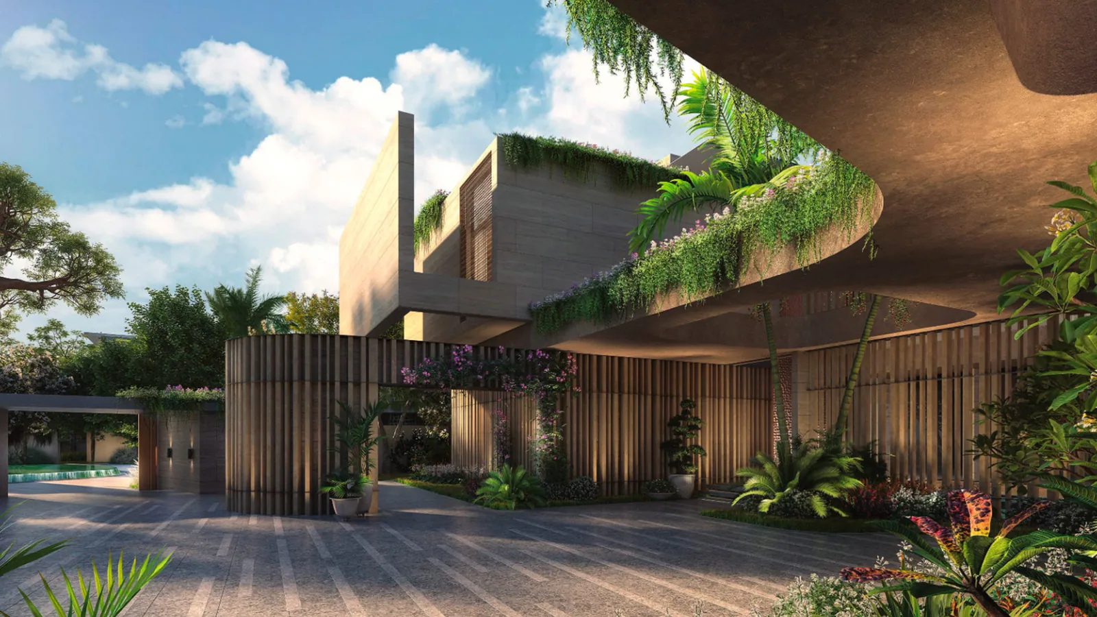 Lanai Island residential complex in Tilal Al Ghaf, Dubai