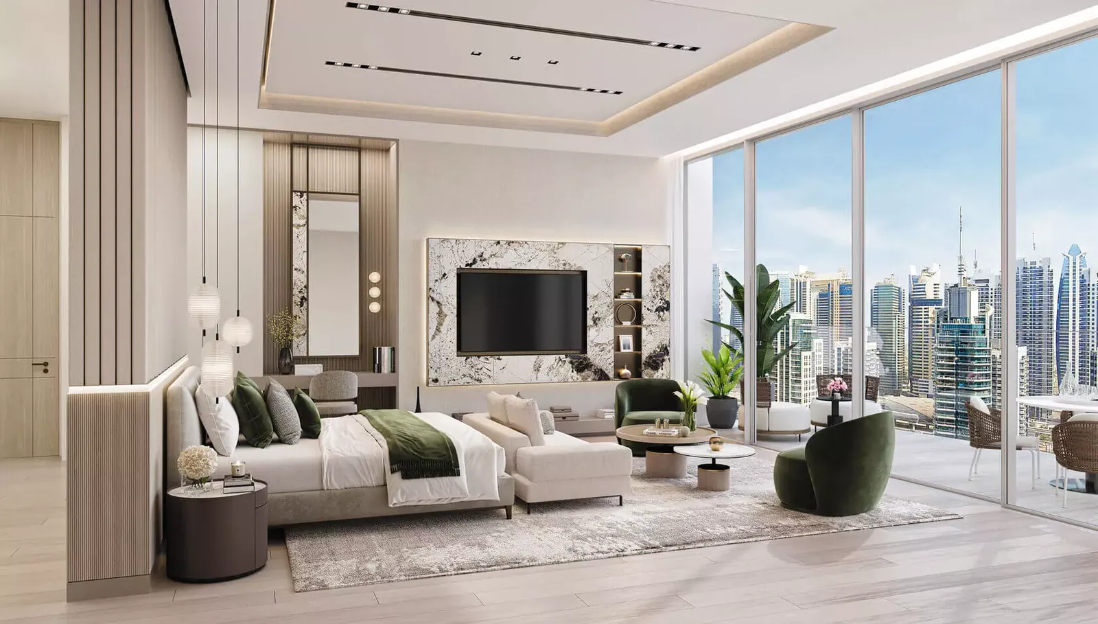LIV LUX interior in Dubai Marina, Dubai