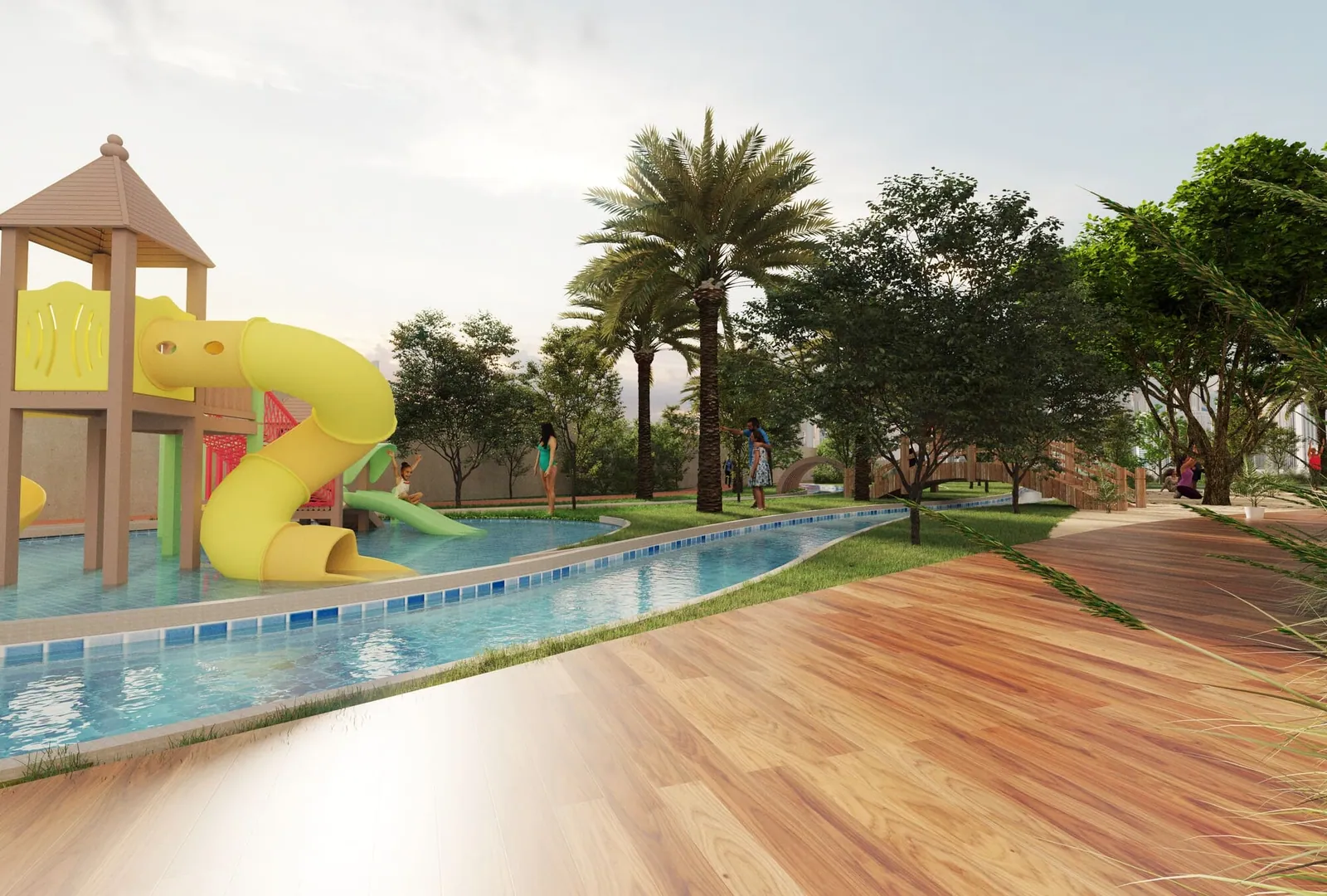 Maimoon Gardens Towers amenities in Jumeirah Village Circle, Dubai