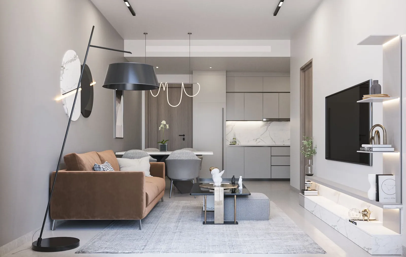 Maimoon Gardens Towers interior in Jumeirah Village Circle, Dubai