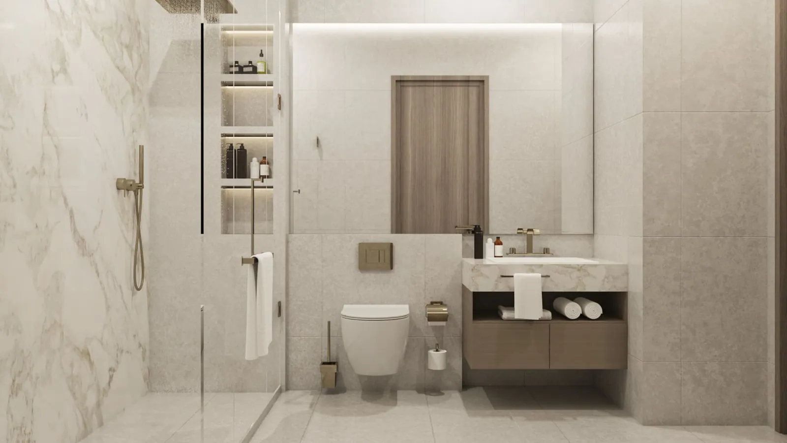 Maimoon Gardens Towers interior in Jumeirah Village Circle, Dubai