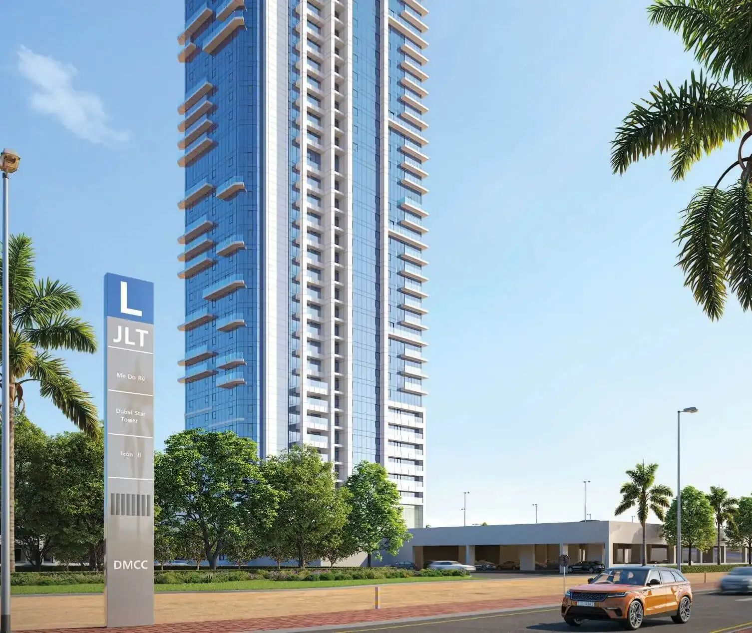Me Do Re residential complex in Jumeirah Lake Towers, Dubai