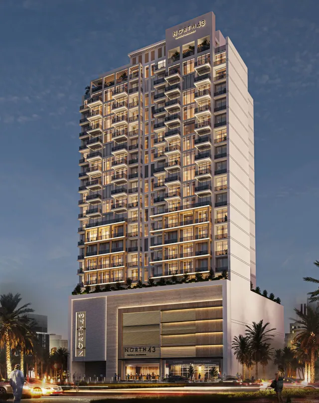 North 43 residential complex in Jumeirah Village Circle, Dubai
