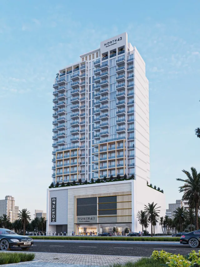 North 43 residential complex in Jumeirah Village Circle, Dubai