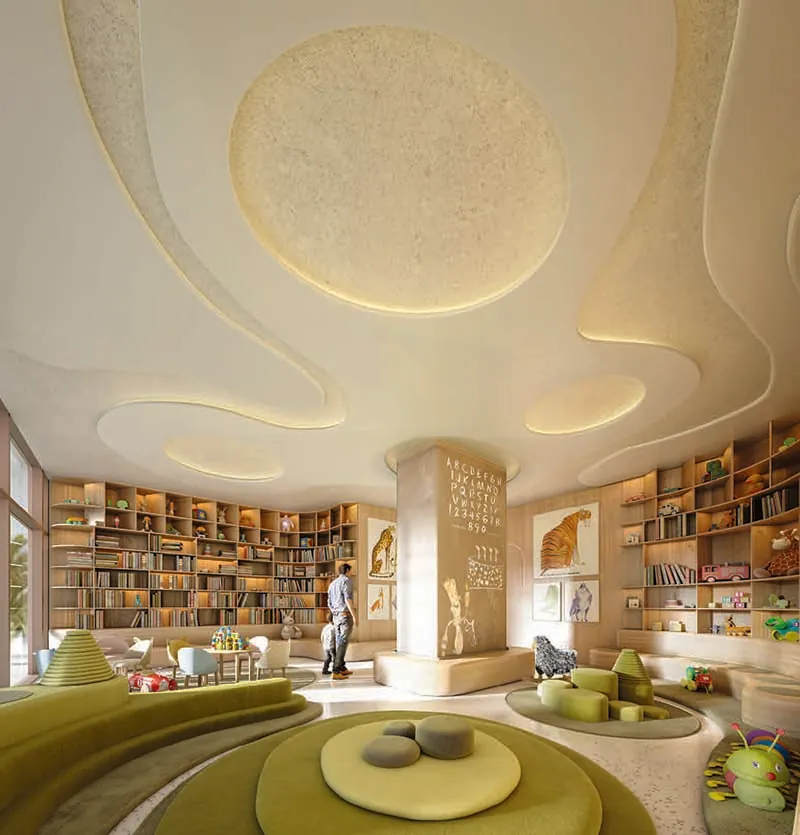Ocean House amenities in Palm Jumeirah, Dubai