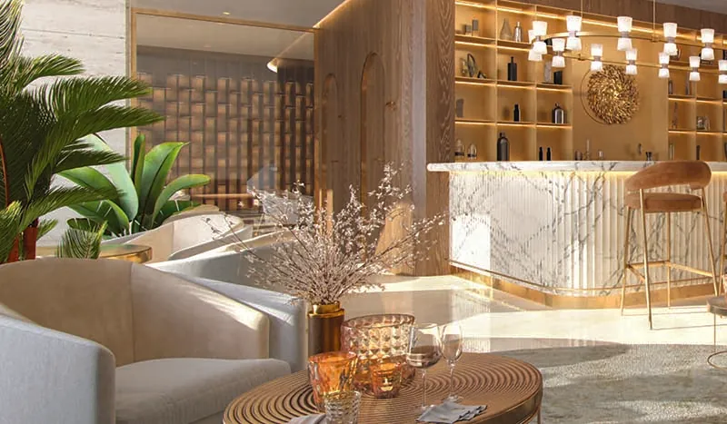 Ocean House amenities in Palm Jumeirah, Dubai
