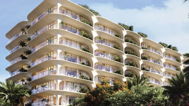 Ocean House residential complex in Palm Jumeirah, Dubai