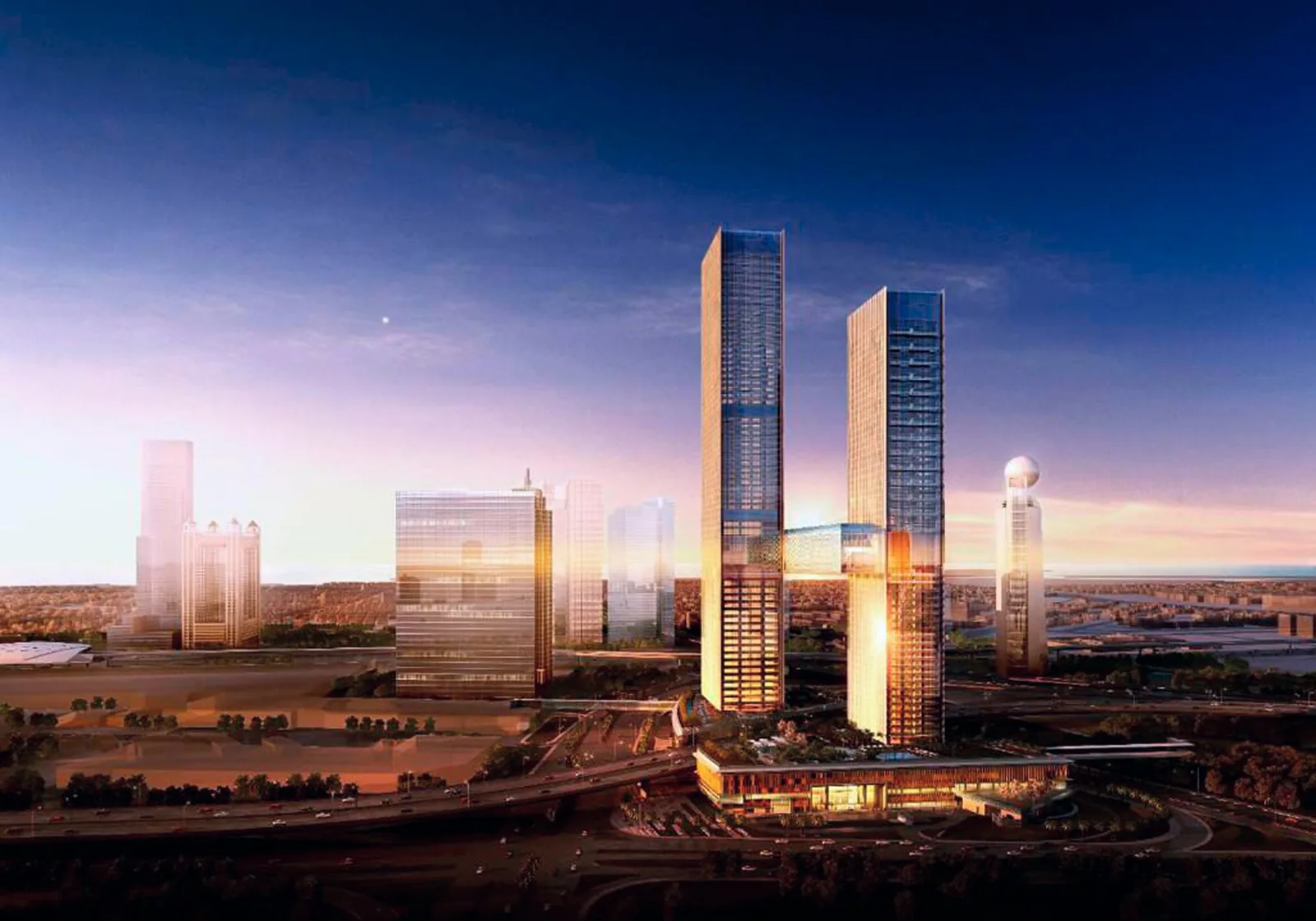 One Za'abeel residential complex in Za'abeel, Dubai
