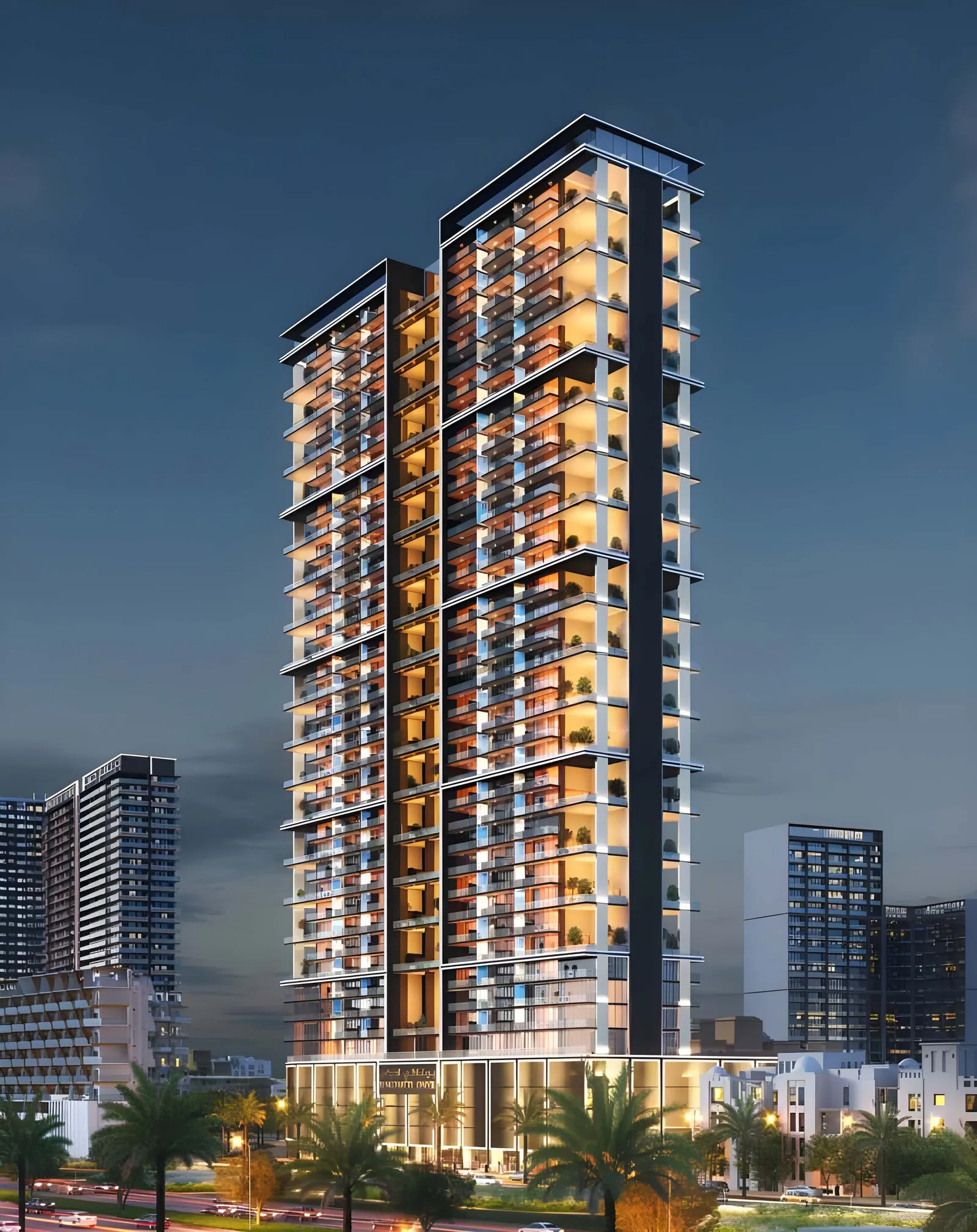 Onyx residential complex in Jumeirah Village Circle, Dubai