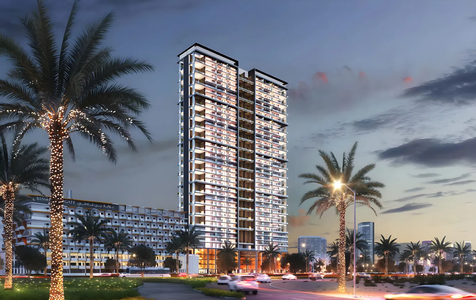 Onyx residential complex in Jumeirah Village Circle, Dubai
