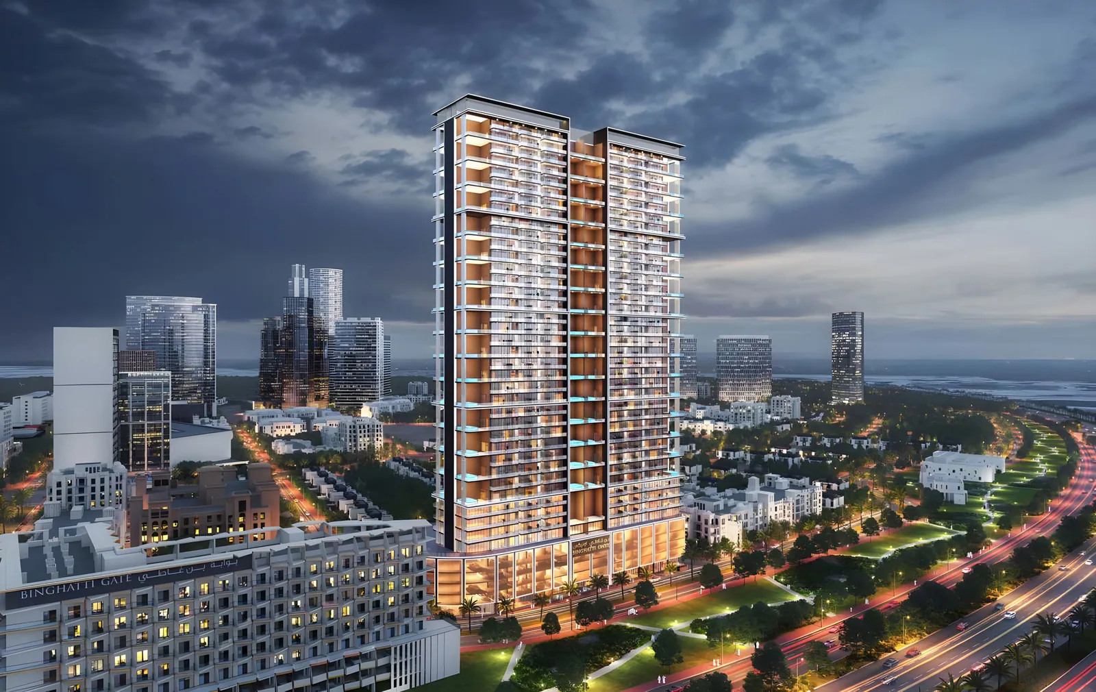 Onyx residential complex in Jumeirah Village Circle, Dubai