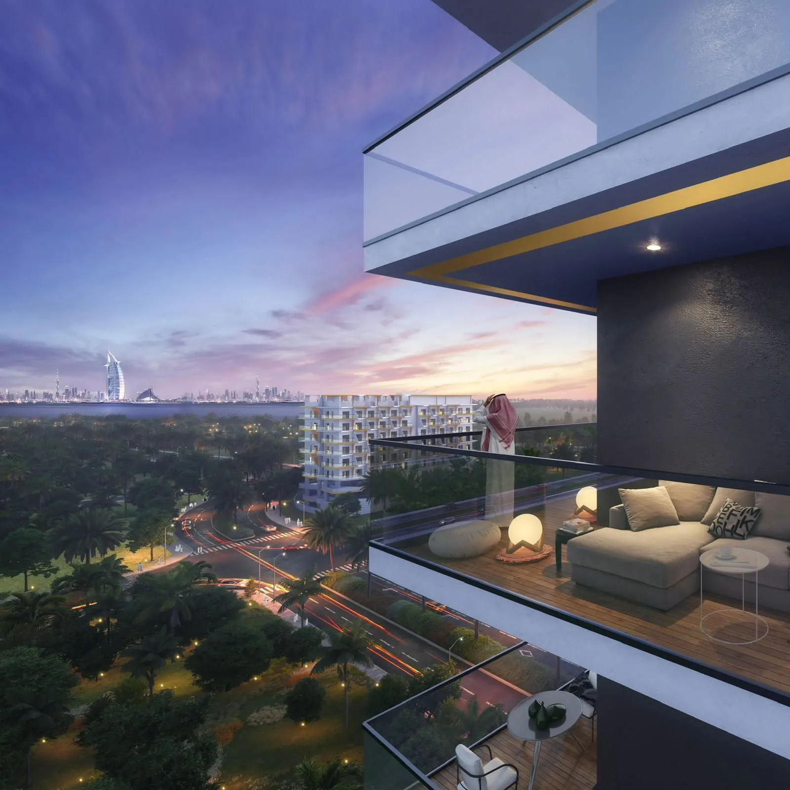Onyx residential complex in Jumeirah Village Circle, Dubai
