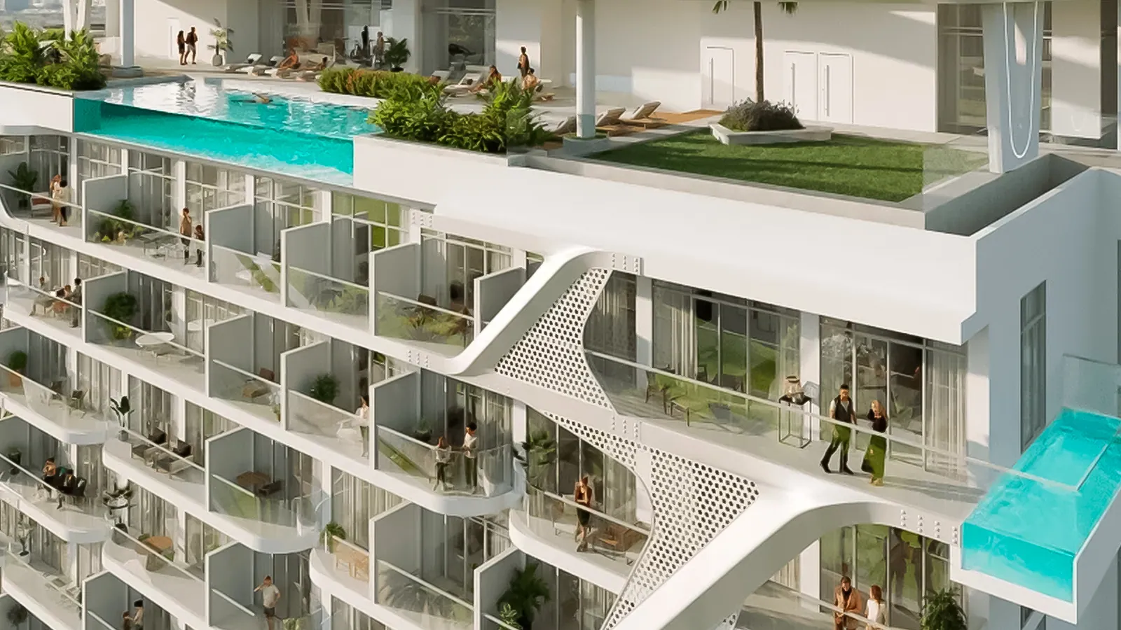 Oxford Gardens amenities in Arjan, Dubai