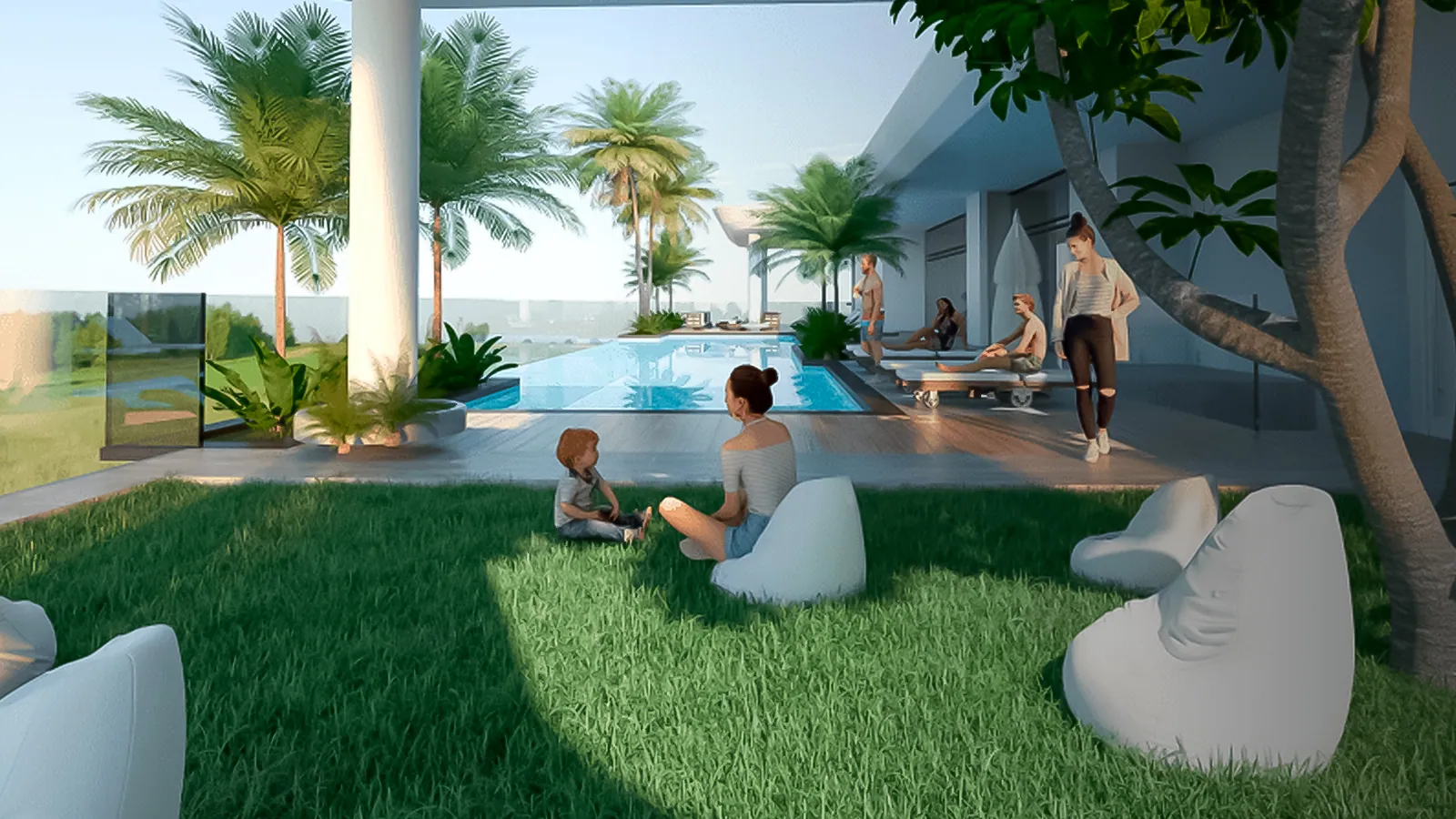 Oxford Gardens amenities in Arjan, Dubai