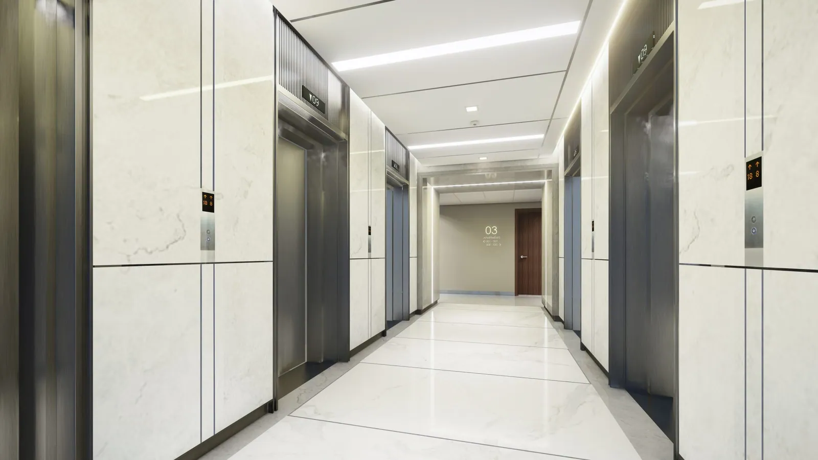 Paragon residential complex in Business Bay, Dubai