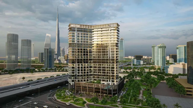 Paragon residential complex in Business Bay, Dubai