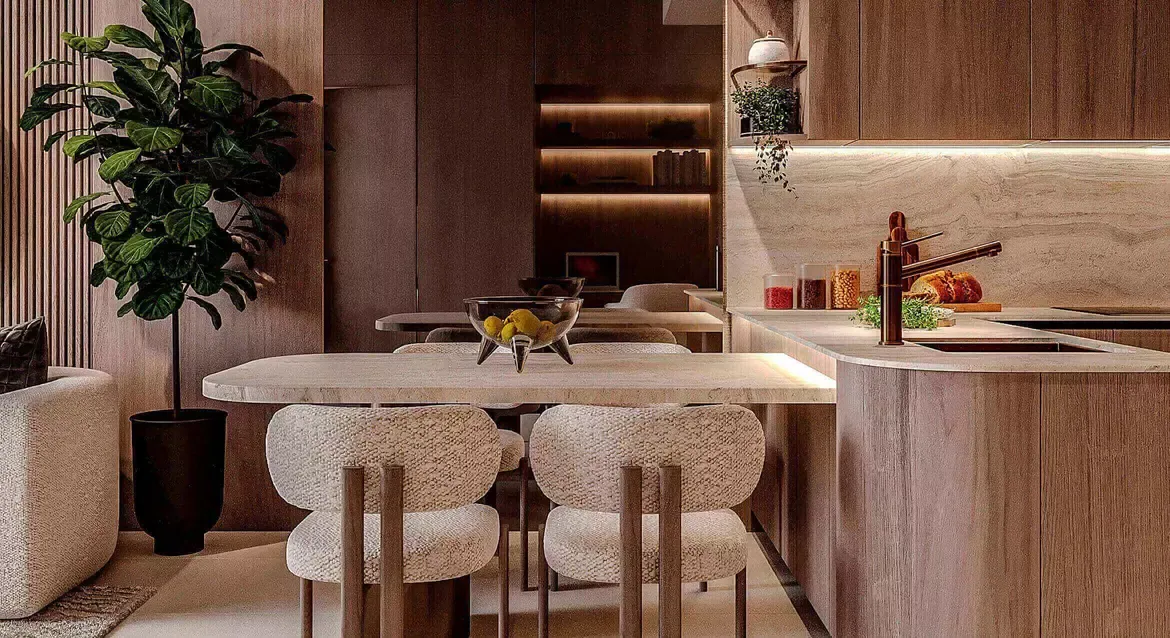 Pearl House interior in Jumeirah Village Circle, Dubai