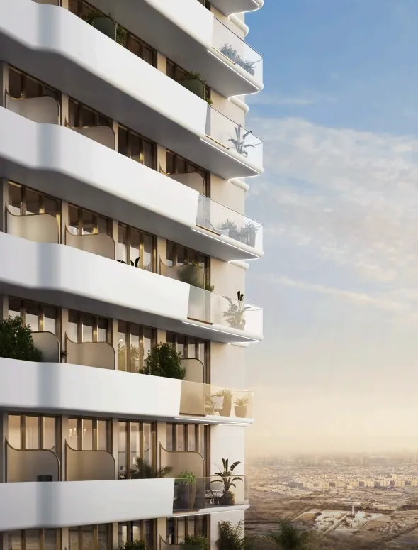 Pearl House residential complex in Jumeirah Village Circle, Dubai