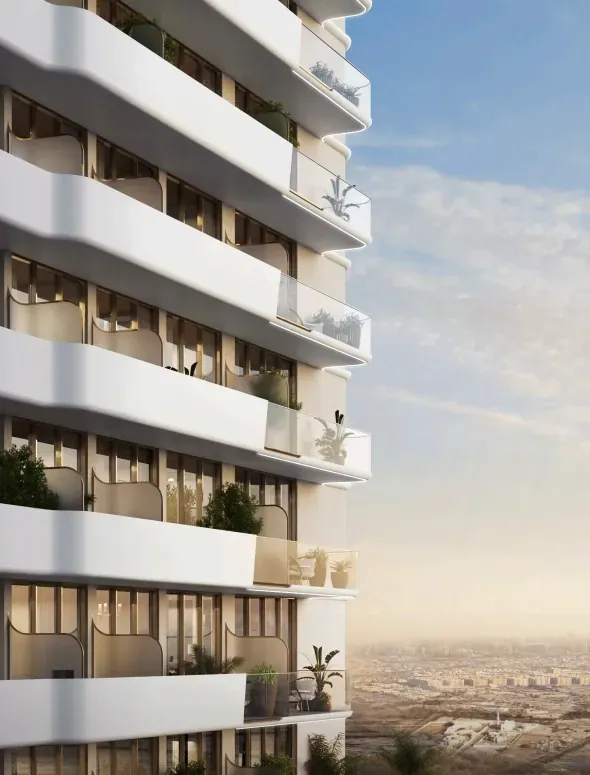 Pearl House residential complex in Jumeirah Village Circle, Dubai