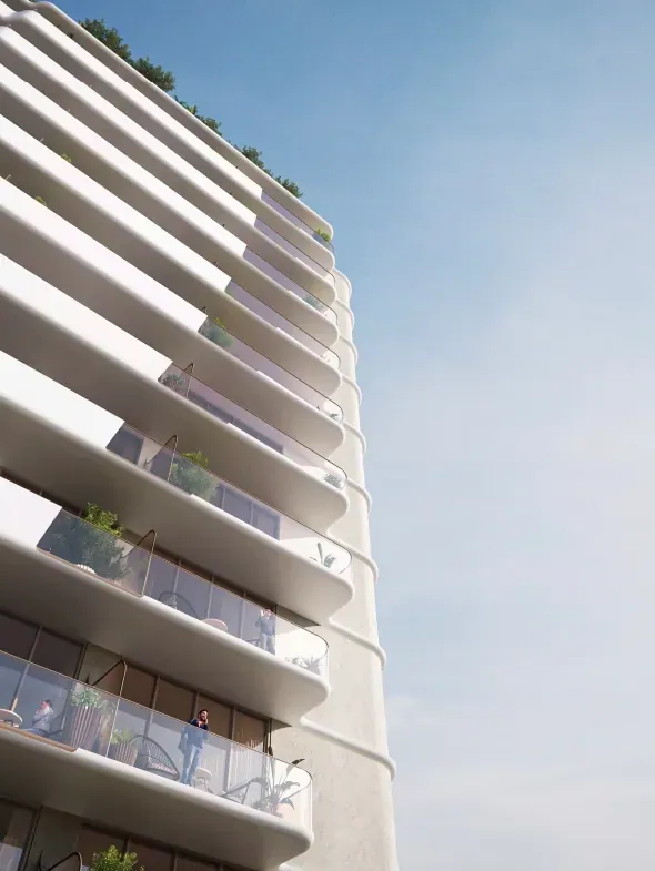 Pearl House residential complex in Jumeirah Village Circle, Dubai