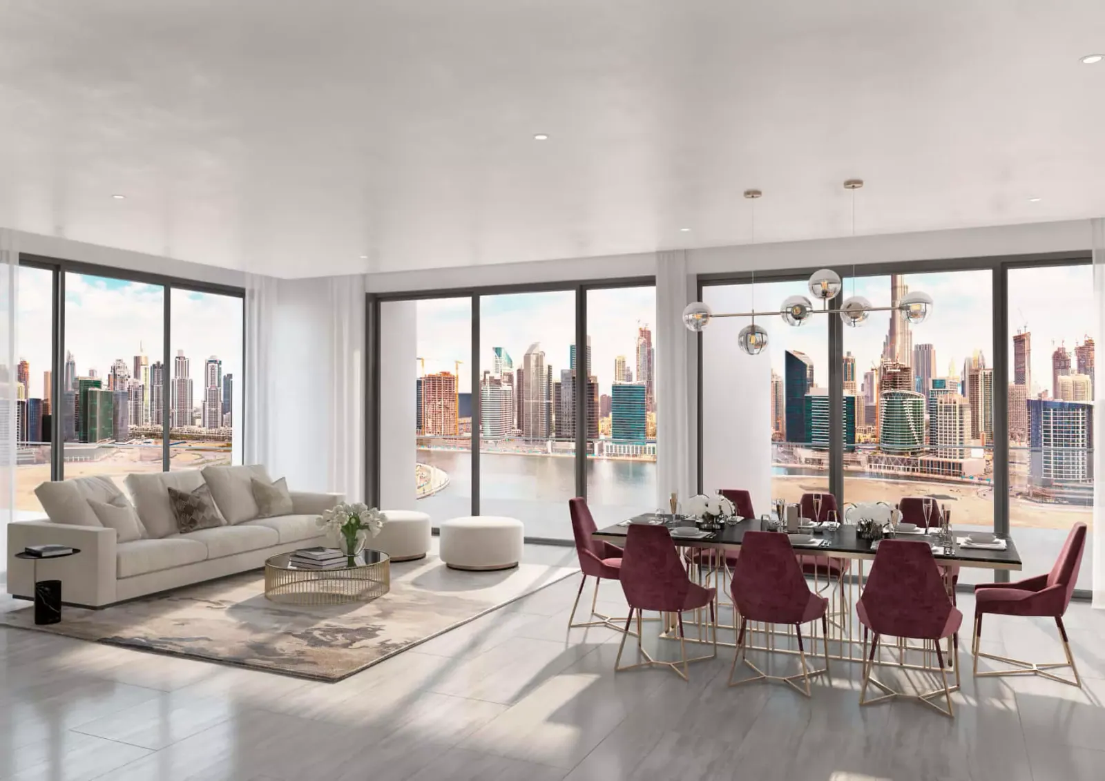 Peninsula residential complex in Business Bay, Dubai