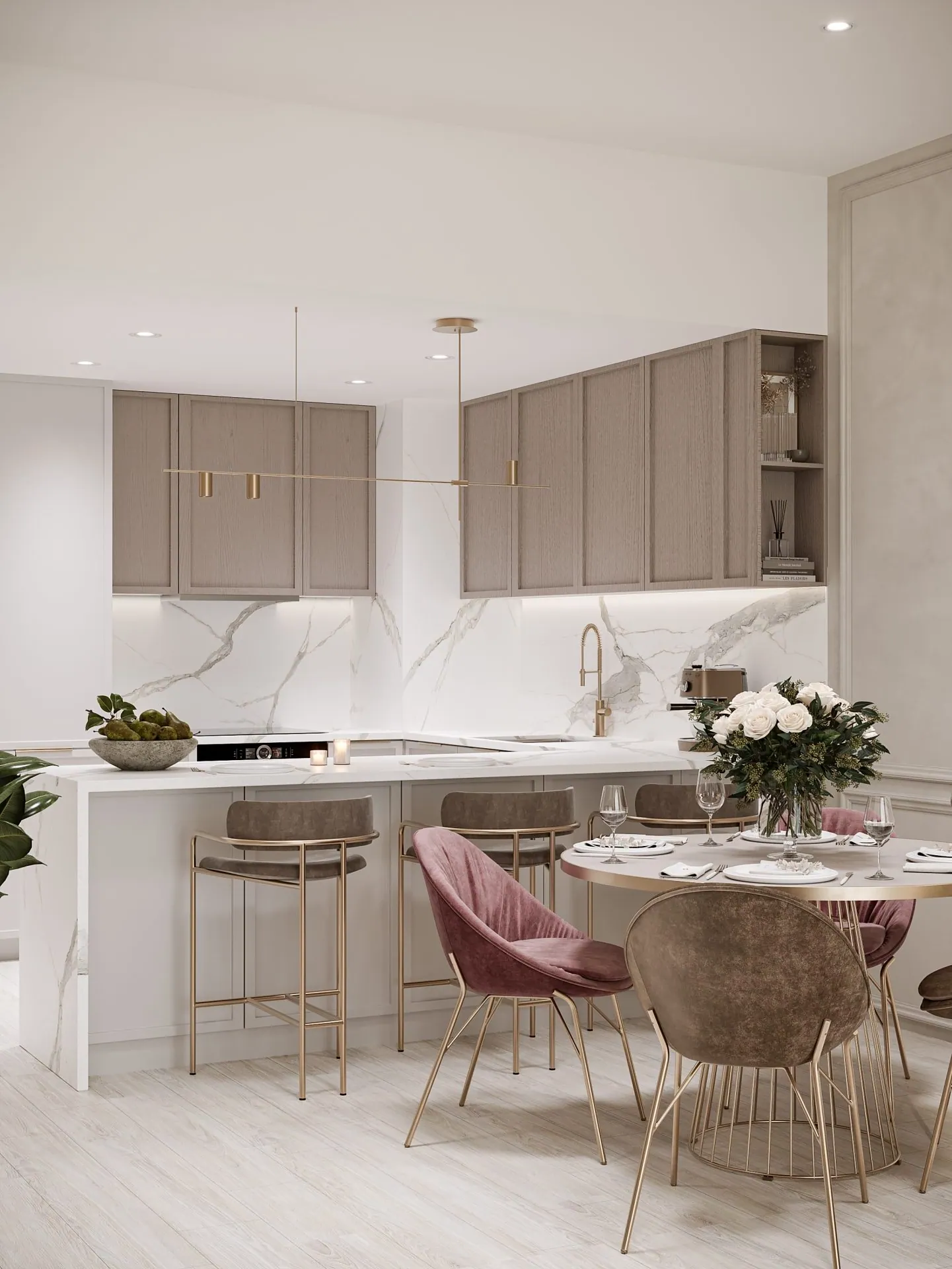 Q Gardens Lofts interior in Jumeirah Village Circle, Dubai